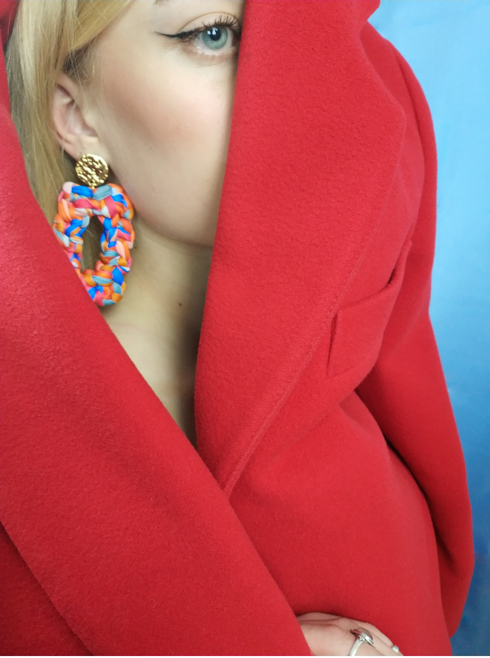 Léa  "Fleur du Japon" earrings